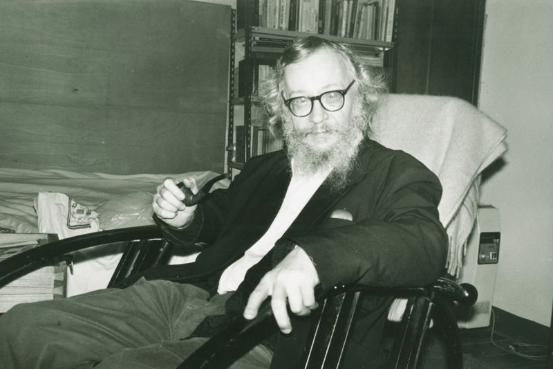 Avec Jerzy Grotowski