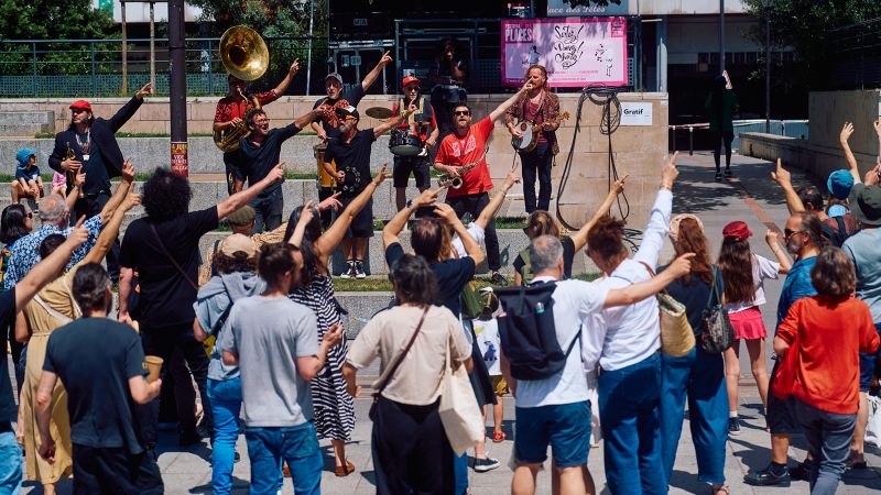 Déambulation musicale avec la fanfare Le Gros Tube
