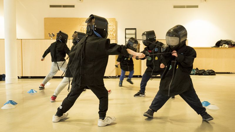 Cours d'escrime pour les enfants
