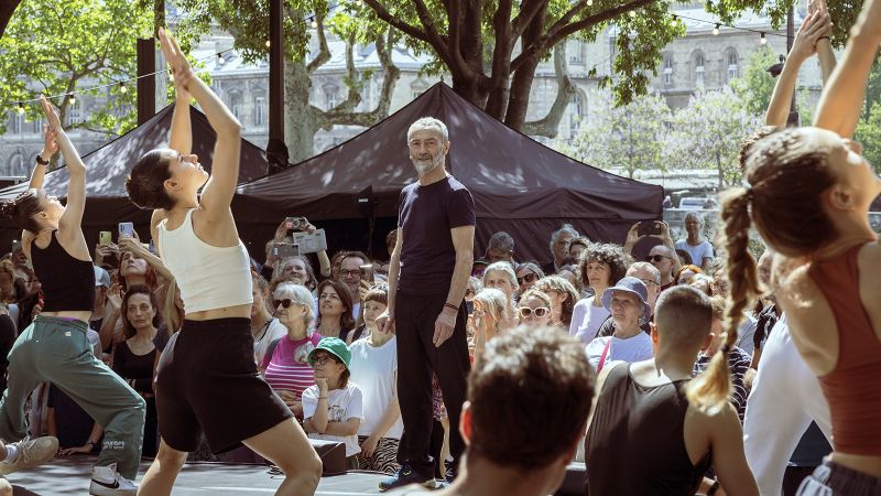 Lancement du Festival des Places avec Angelin Preljocaj : “le plus important pour moi est de créer le désir”
