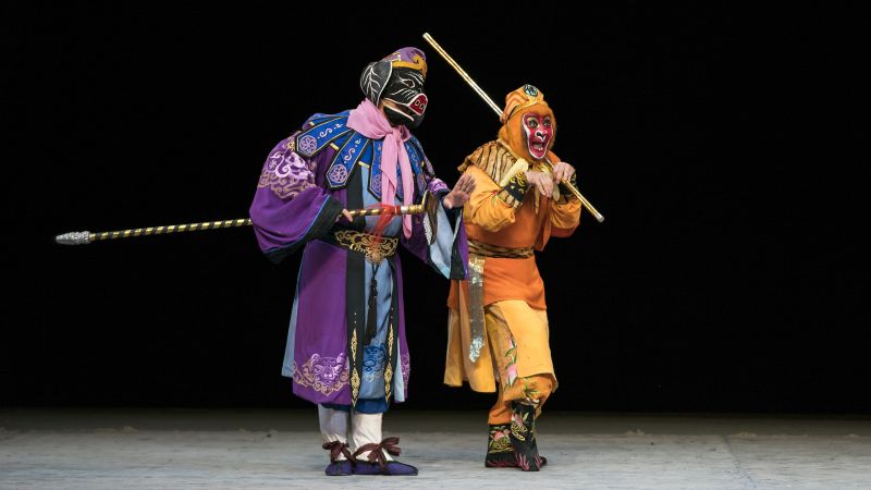 Le Roi des singes et la sorcière squelette