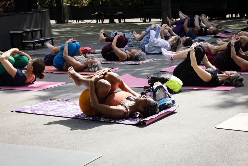 Cours de yoga