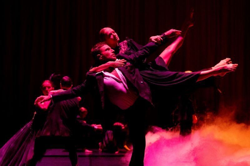 Rambert dancers Joseph Kudra and Adél Bálint in Ben Duke's Death Trap (Cerberus) 2 photography by Camilla Greenwell.jpg